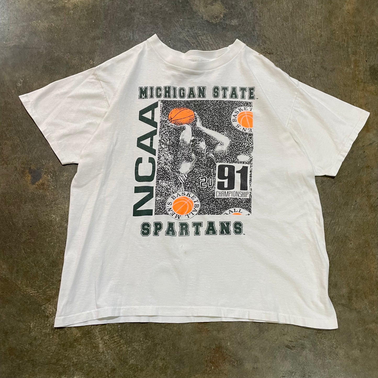 Michigan state 1991 NCAA Champs Tee