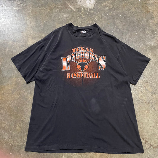 Black Texas Longhorns Basketball Shirt