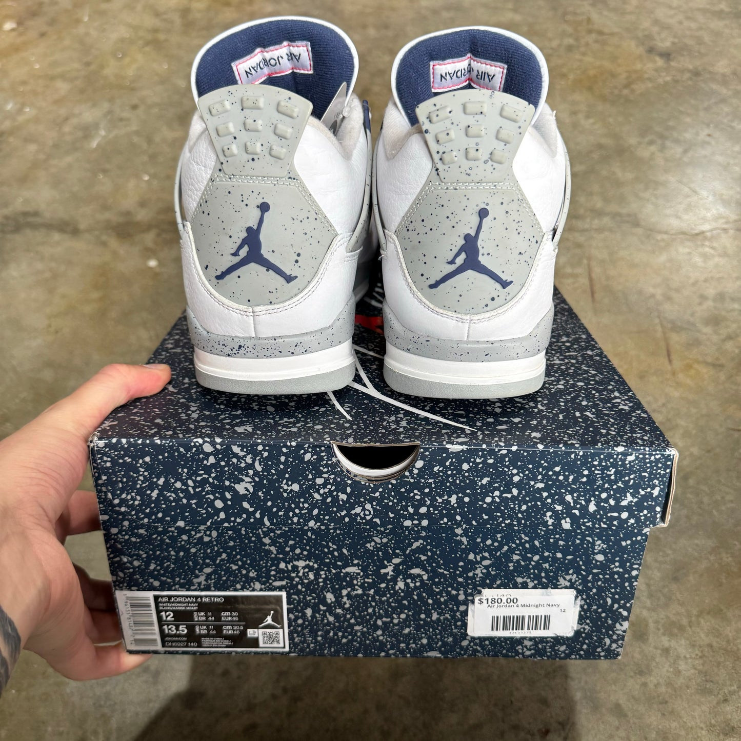 Air Jordan 4 Midnight Navy