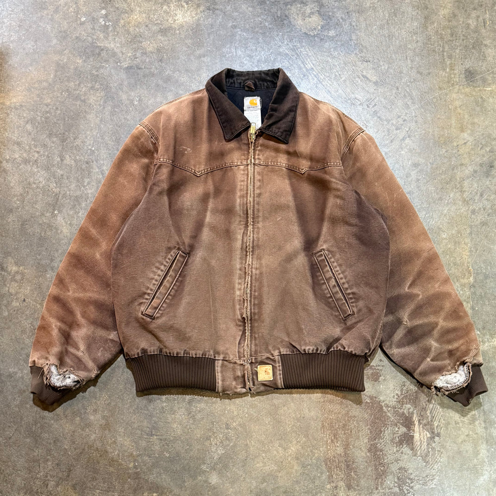 Brown Carhartt Santa Fe Jacket 13