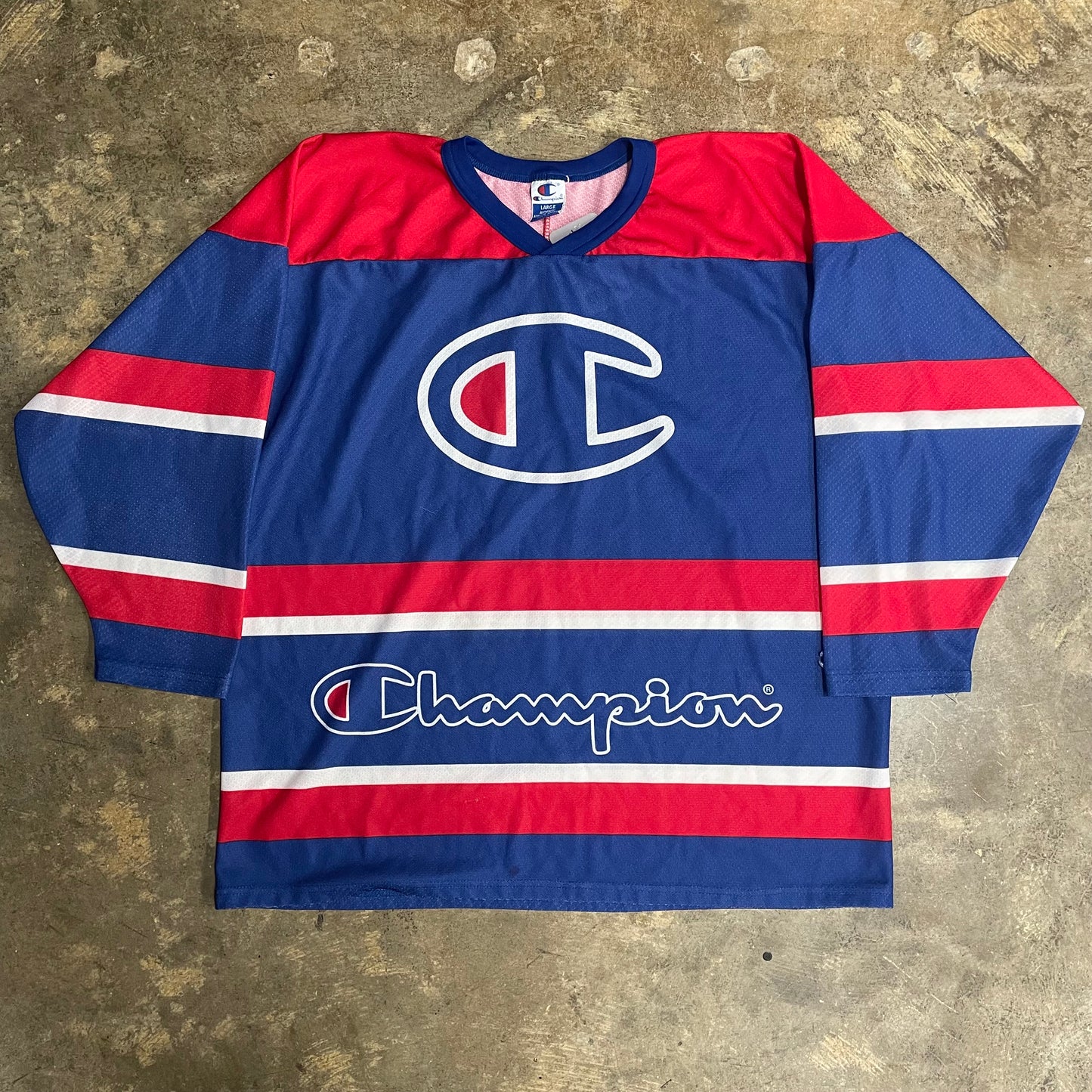 Champion Logo Hockey Jersey