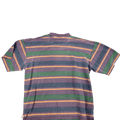 Nautica Striped Pocket Tee - Purple/Green/Yellow (XL)