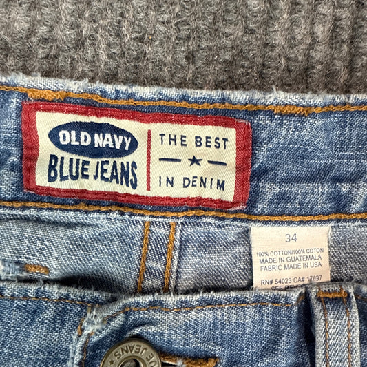 Old Navy Blue Jeans Denim Shorts - Light Blue (34)