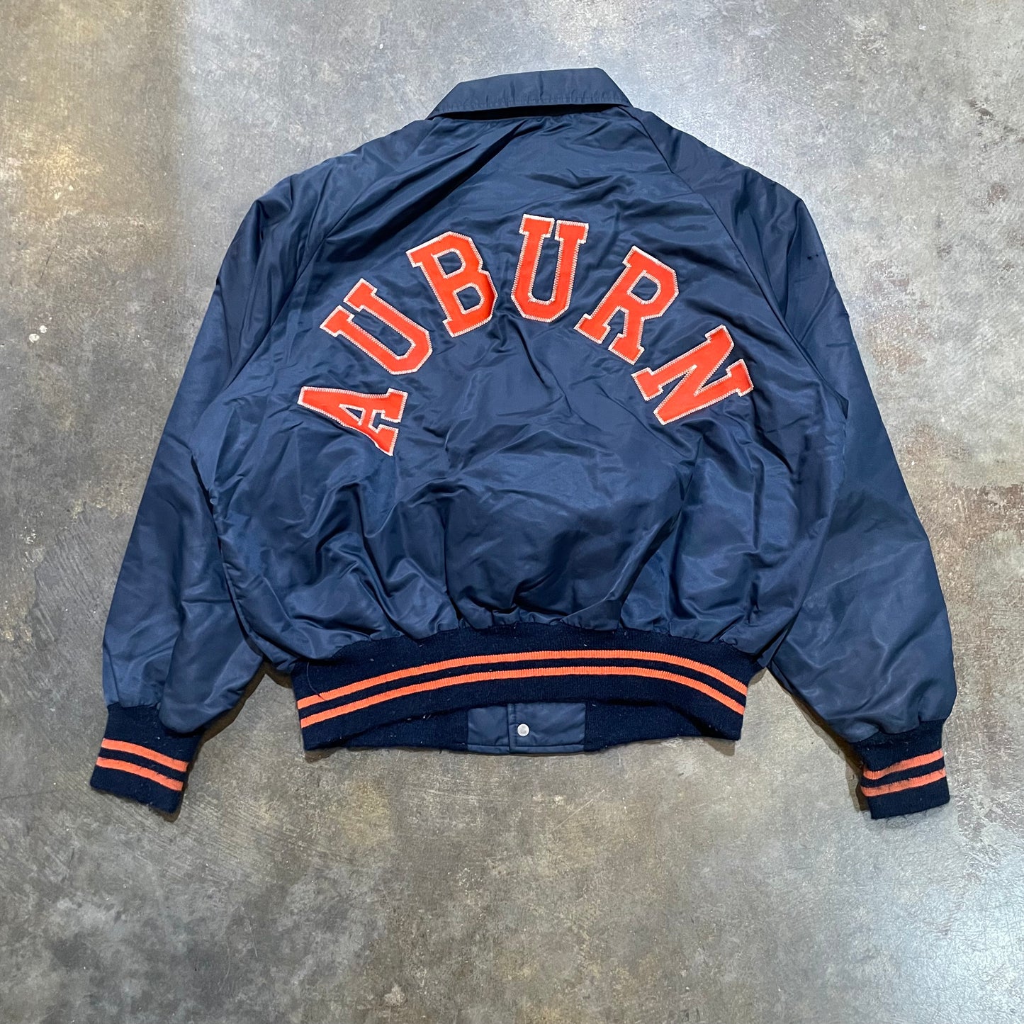 Auburn Satin The Warm Up Jacket