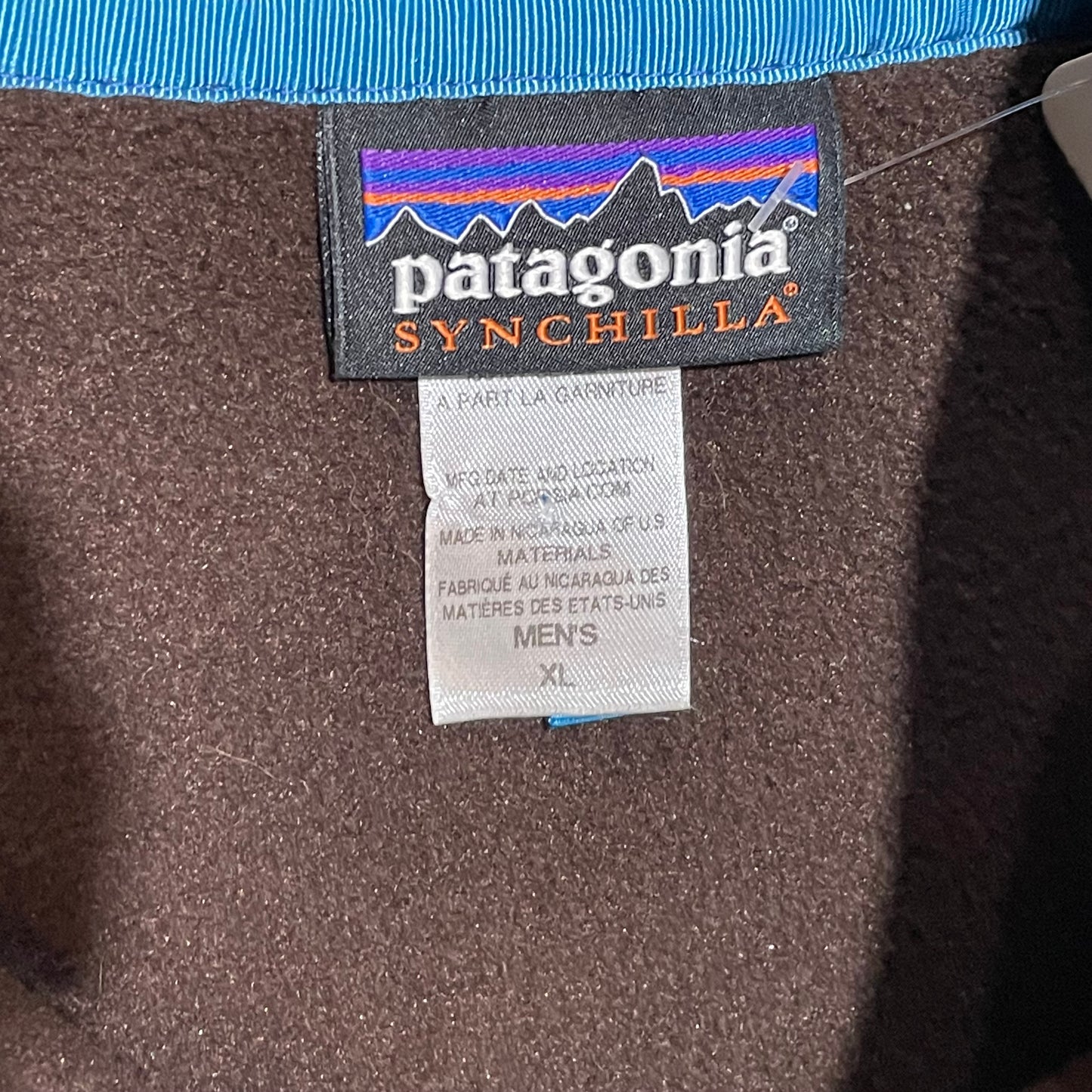 Patagonia Brown Fleece Pullover