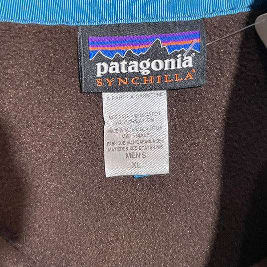 Patagonia Brown Fleece Pullover