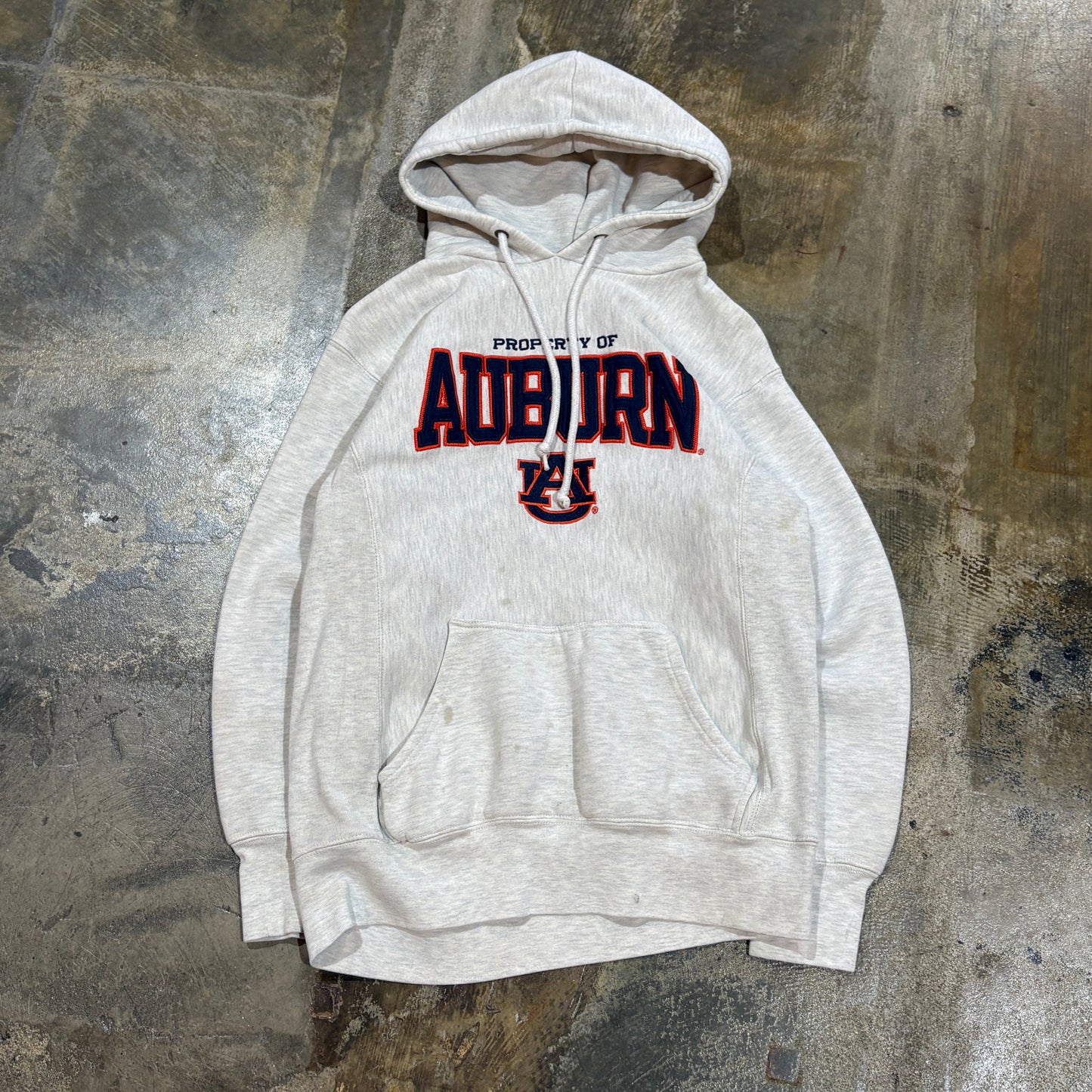 Property of Auburn Knights Apparel Reverse Weave Hoodie