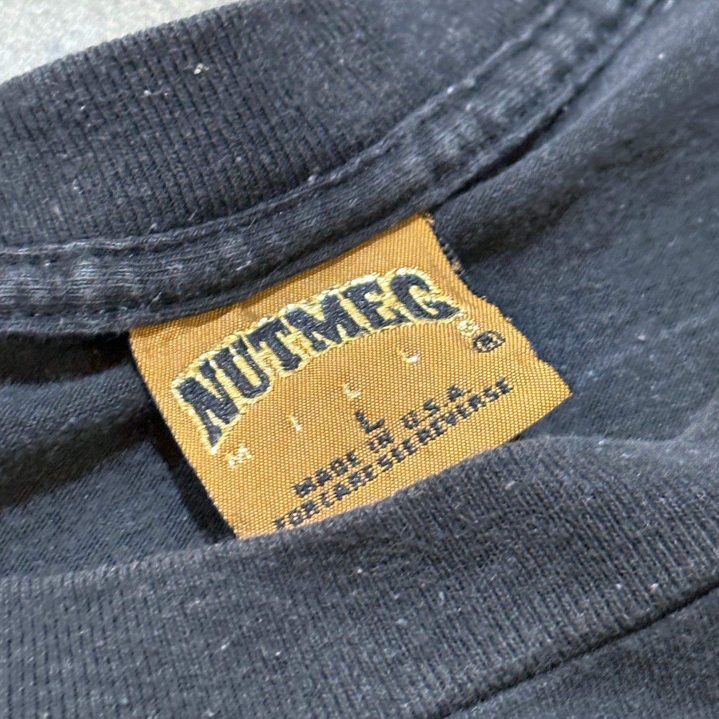 Black Nutmeg AOP Jeff Gordan Tee