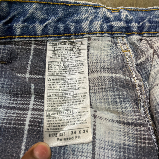 Flannel Lined Carhartt Jeans 8