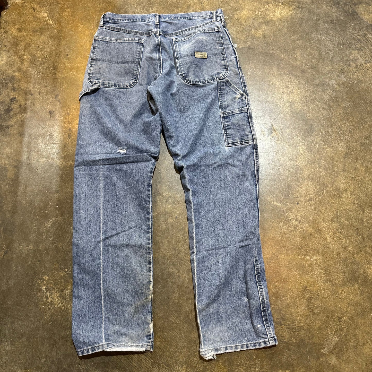 Denim Wrangler Carpenter Pants 6