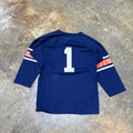 Auburn Throwback 3/4 Sleeve Jersey #1