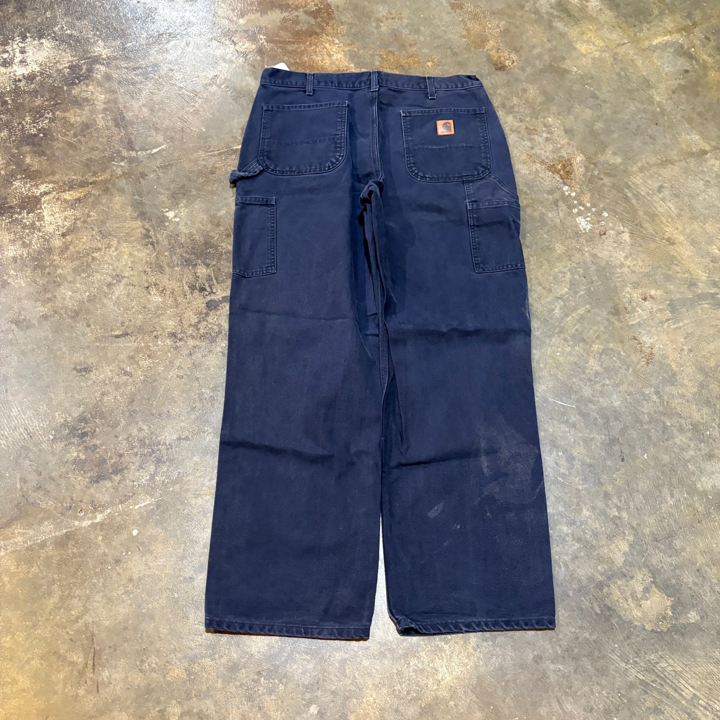 Navy Carhartt Dungaree Pants 4