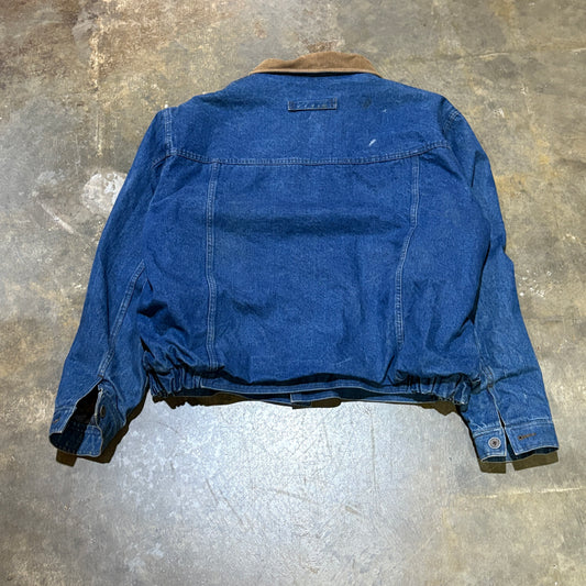 Eddie Bauer Wool-Lined Denim Jacket