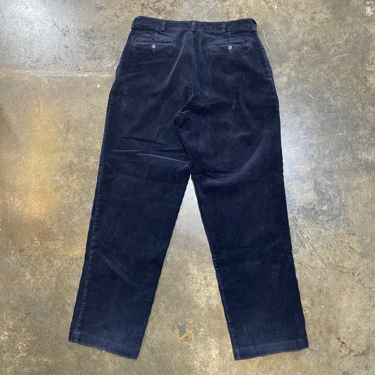 Navy Blue Polo Corduroy Pants