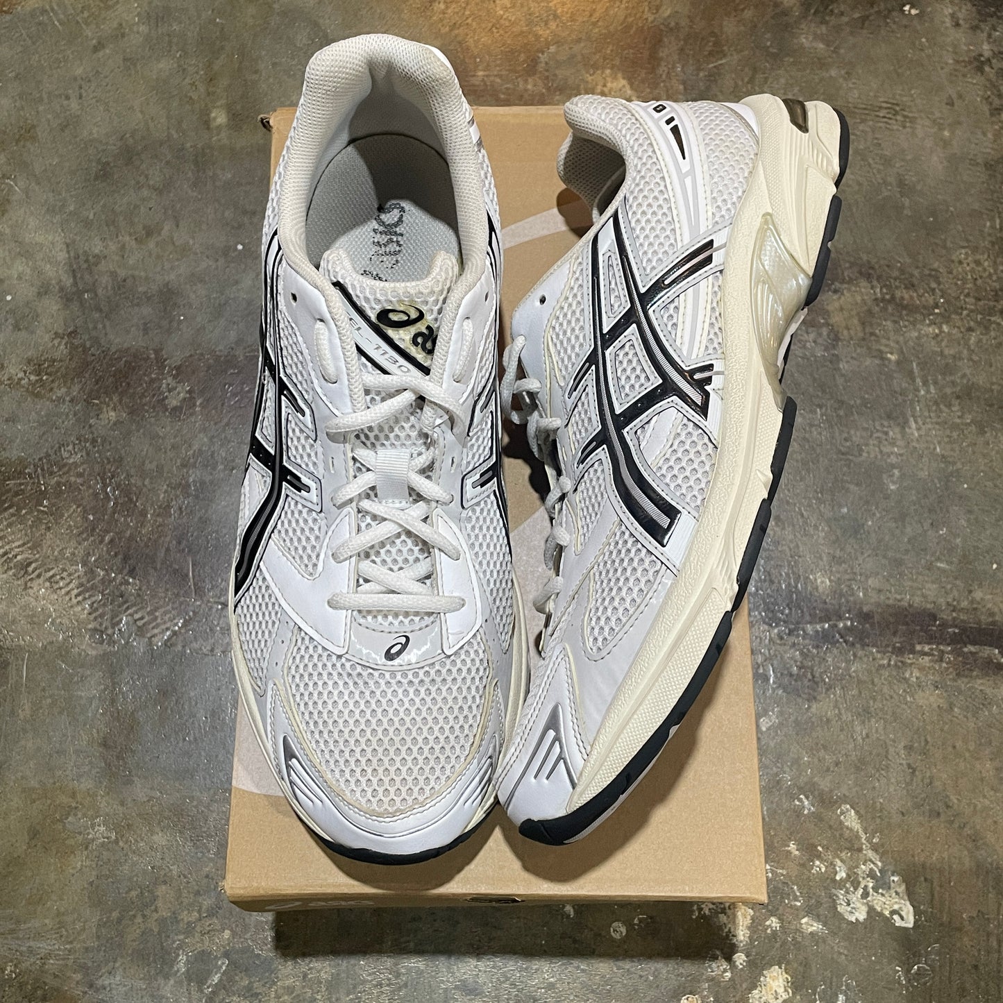Asics Gel-1130 White Cloud Grey Used