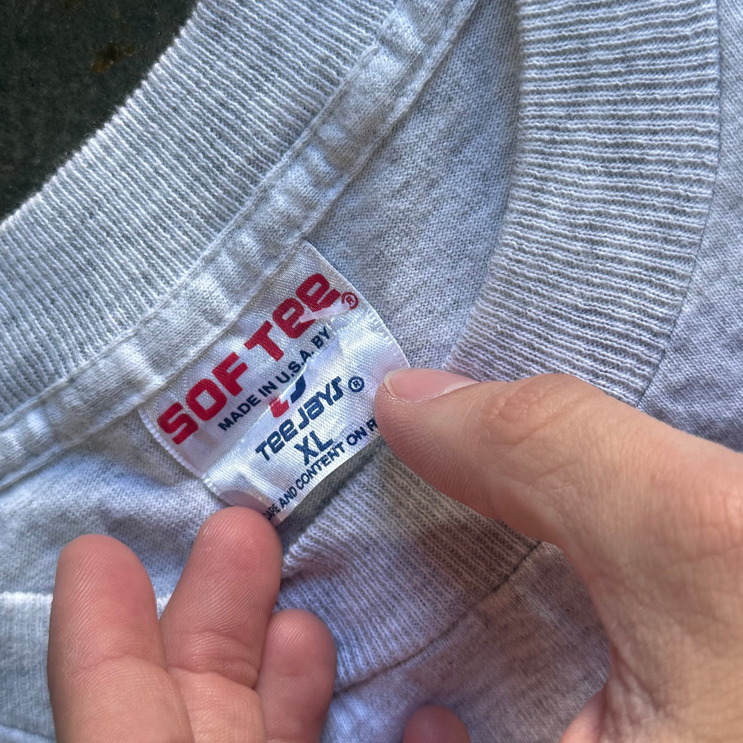 1990s University of Heaven Graphic T-Shirt (L)