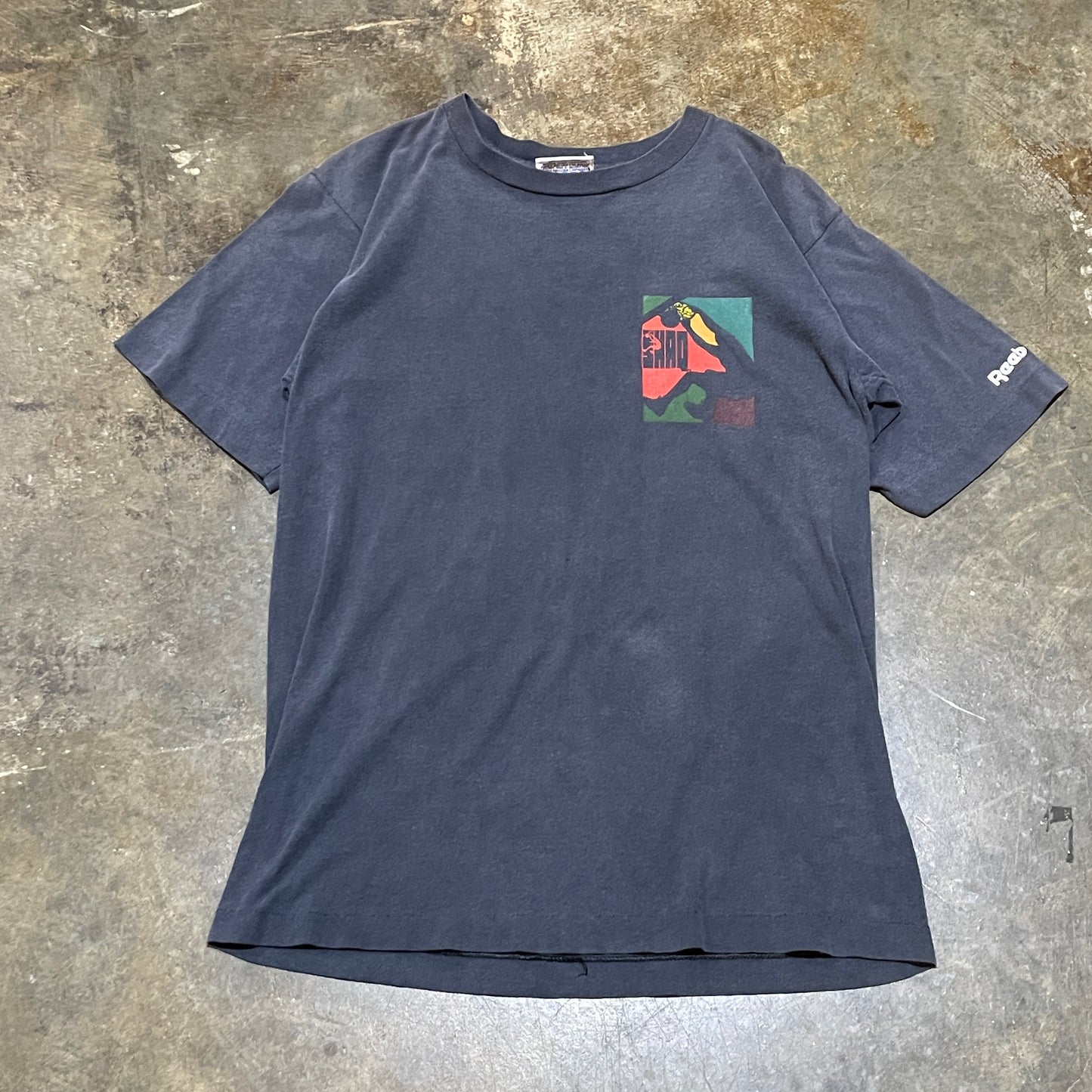 Reebok Navy Shaq Tee