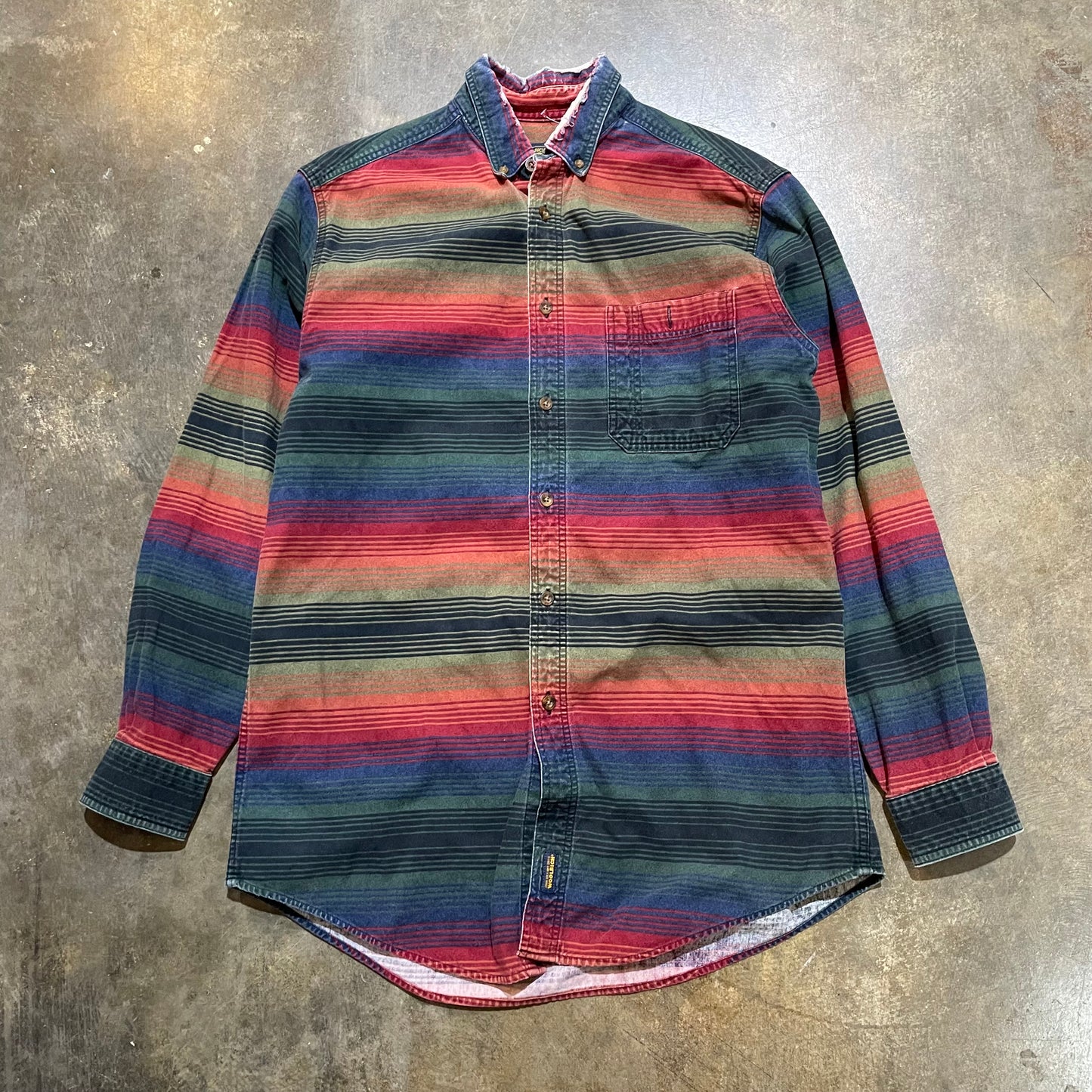 Striped Woolrich Button down