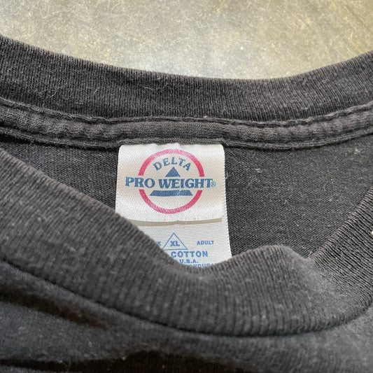 2002 Disturbed Cartoon Face LS Tee