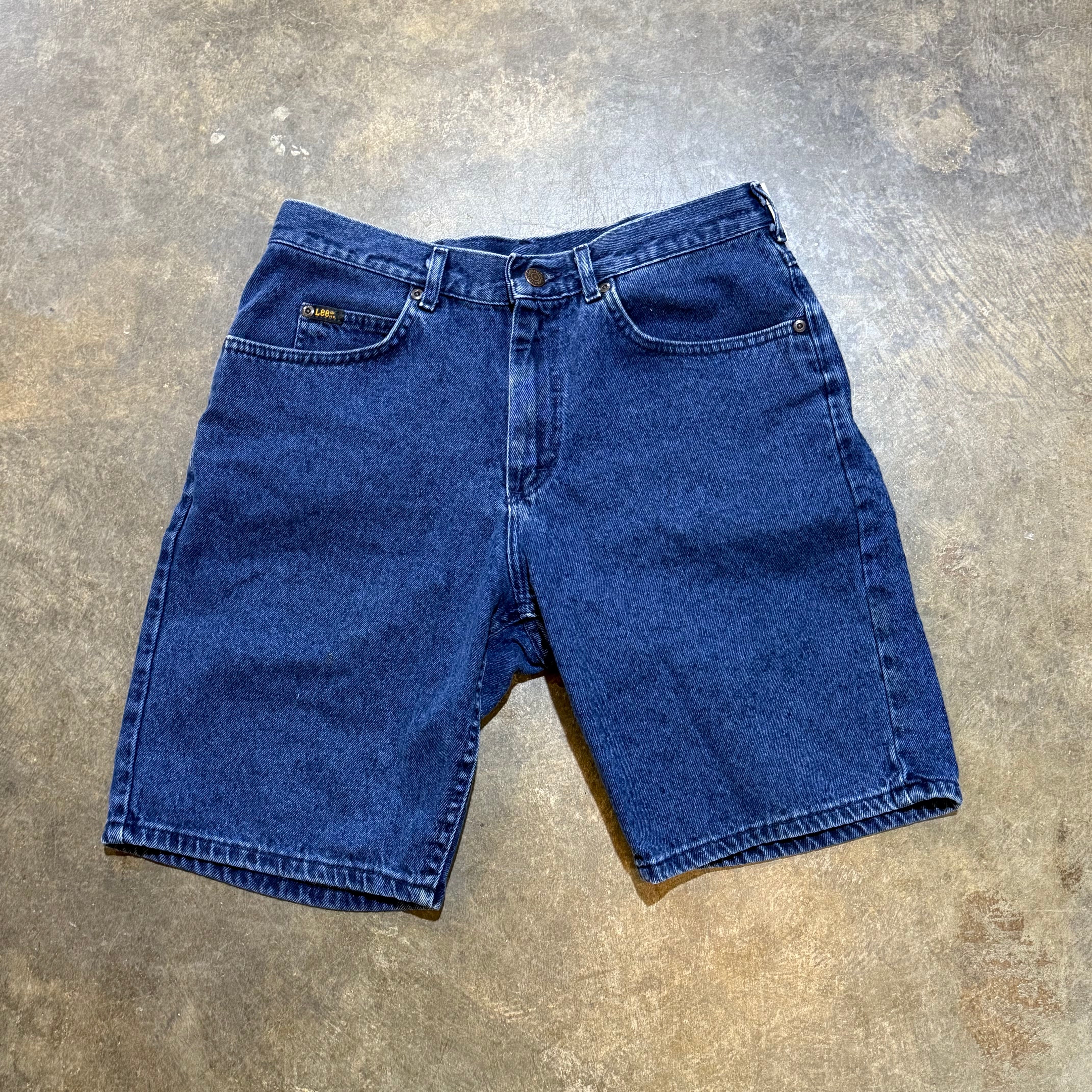 Navy Lee Jorts