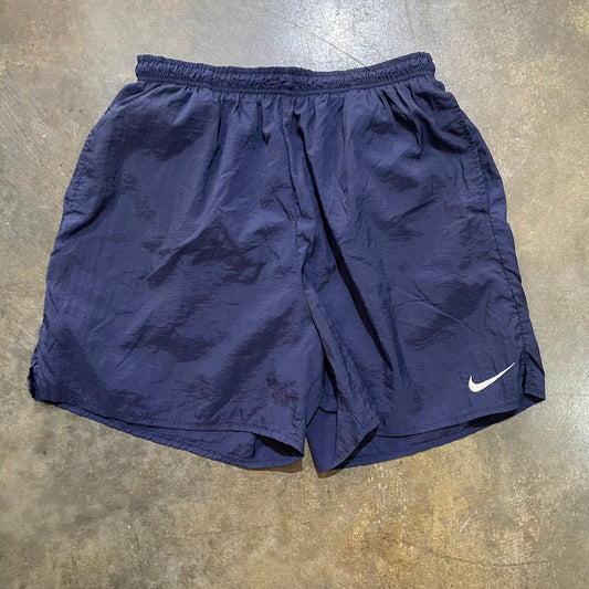Navy Nike Nylon Shorts
