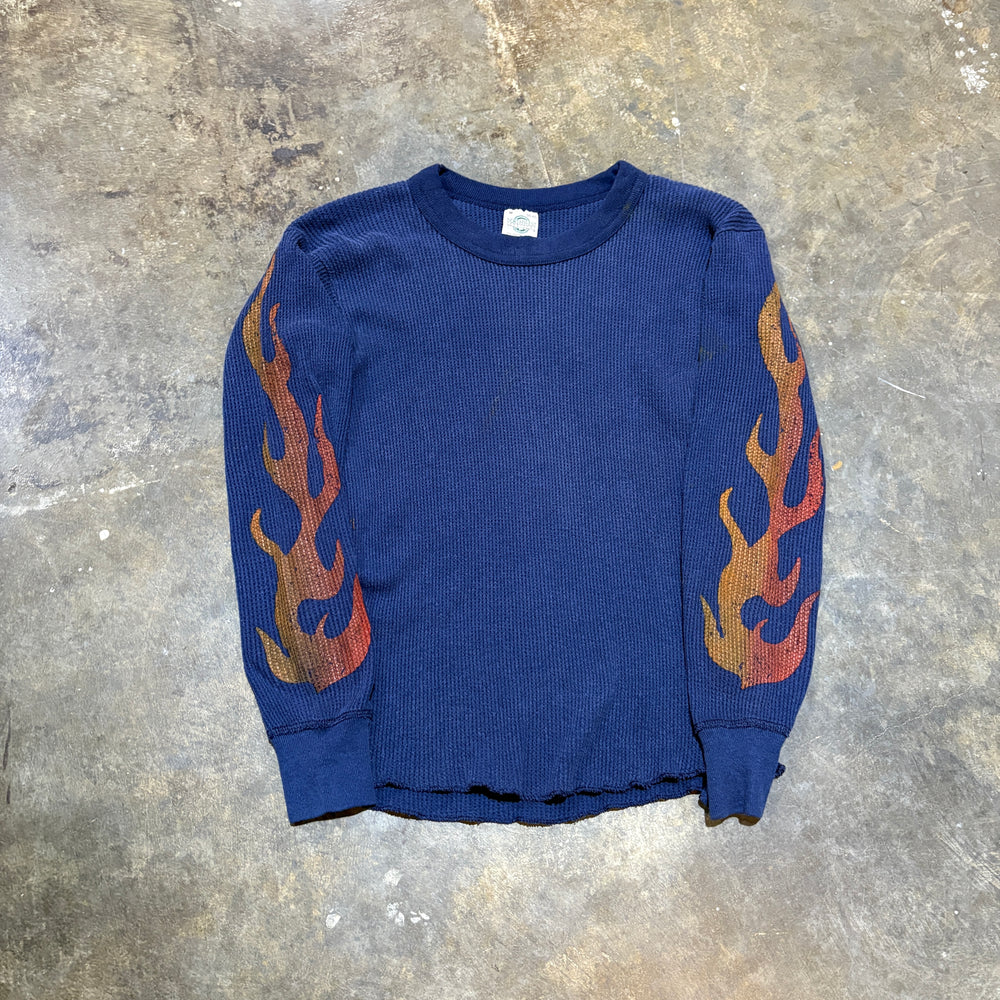 Navy Flame Sleeve Thermal