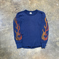 Navy Flame Sleeve Thermal