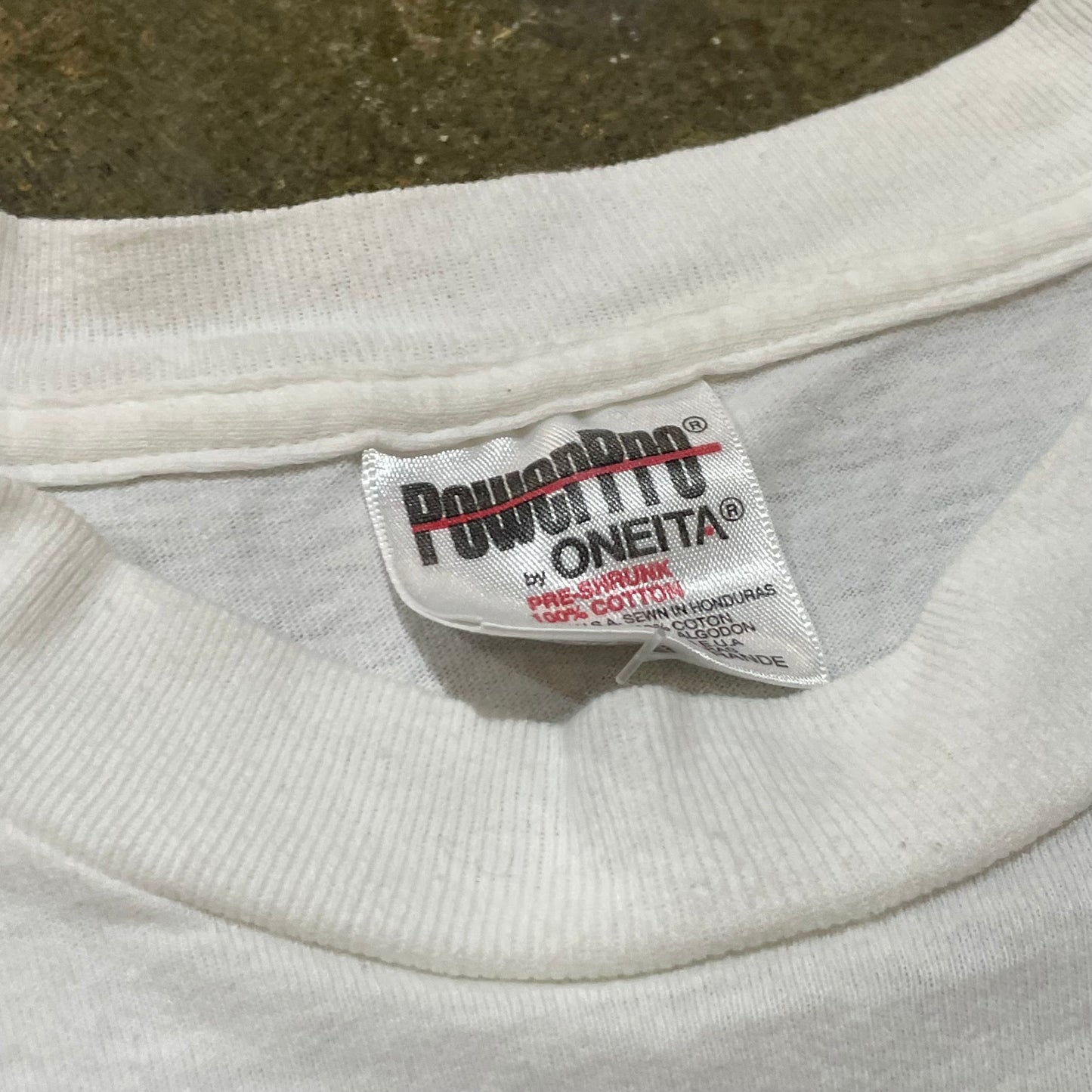 White 1996 Blues Festival Cat Tee