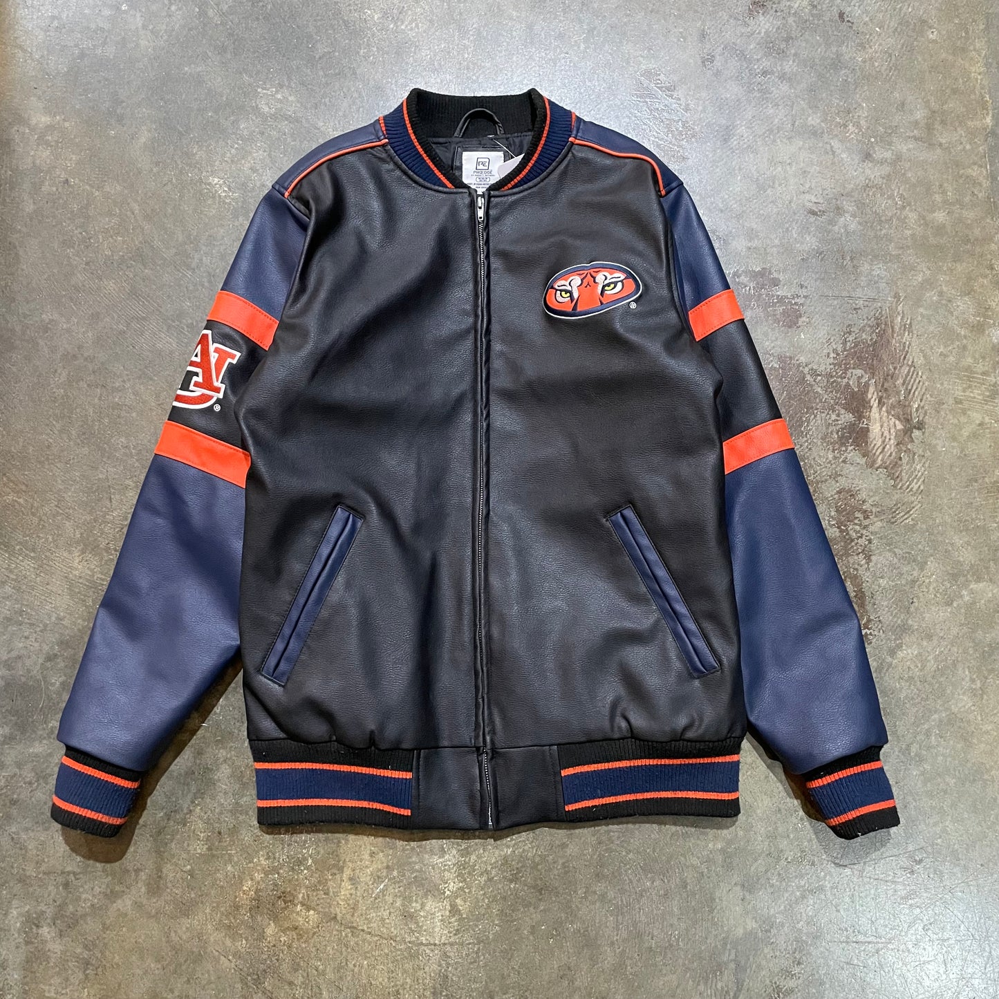 Auburn Eagle Eye Pro Edge Leather Jacket