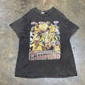 Faded Black 2000 Lakers Rap Tee