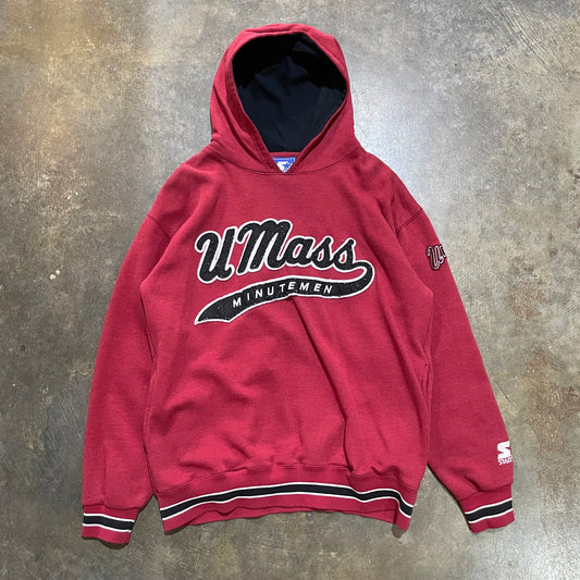 UMass Minutemen Starter Hoodie