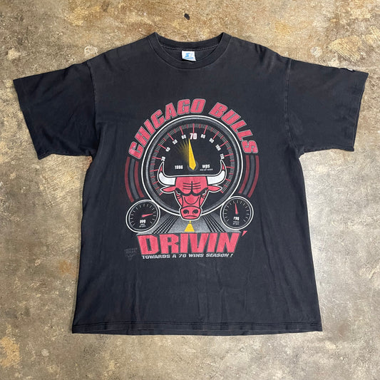 Starter Bulls Spedometer Black Tee