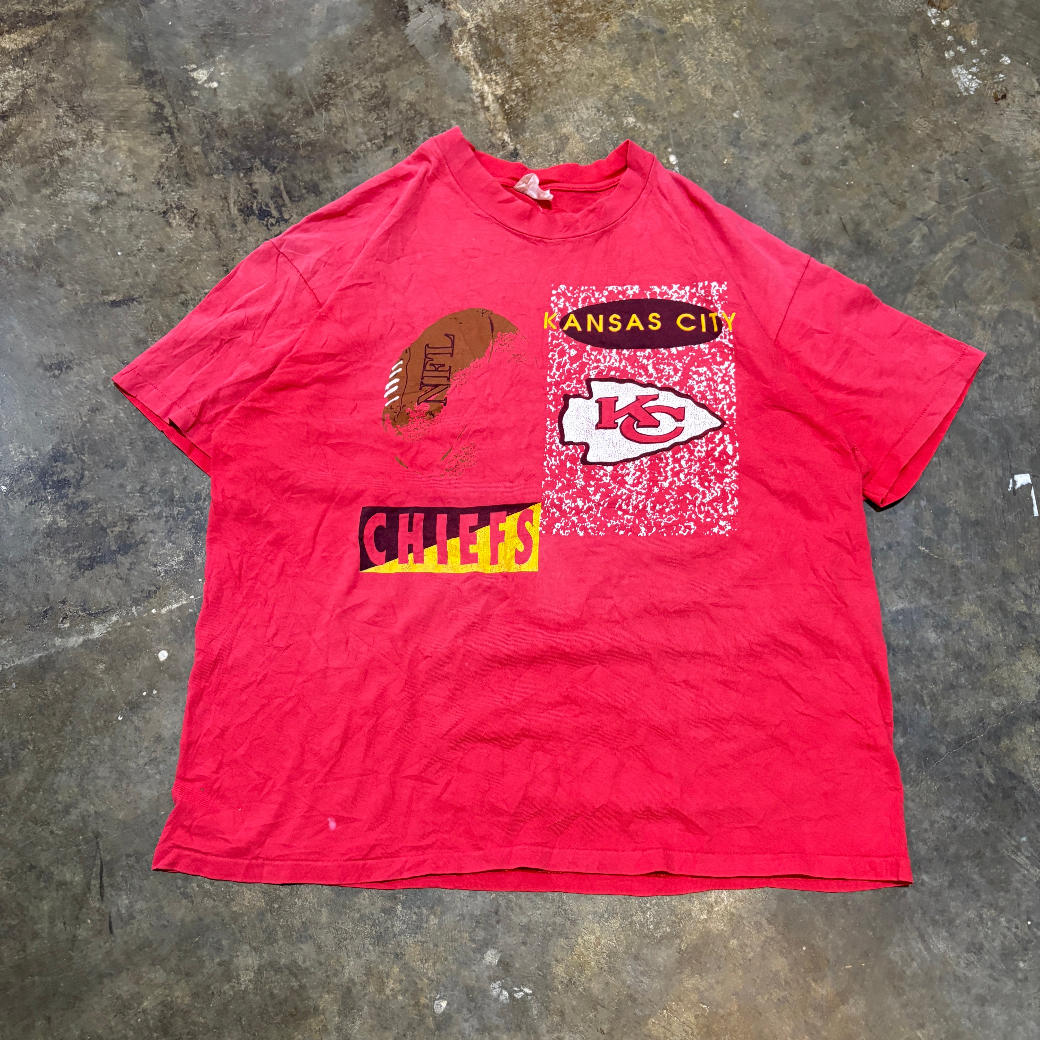 1990s Kansas City Chiefs NFL Graphic Tee (L)