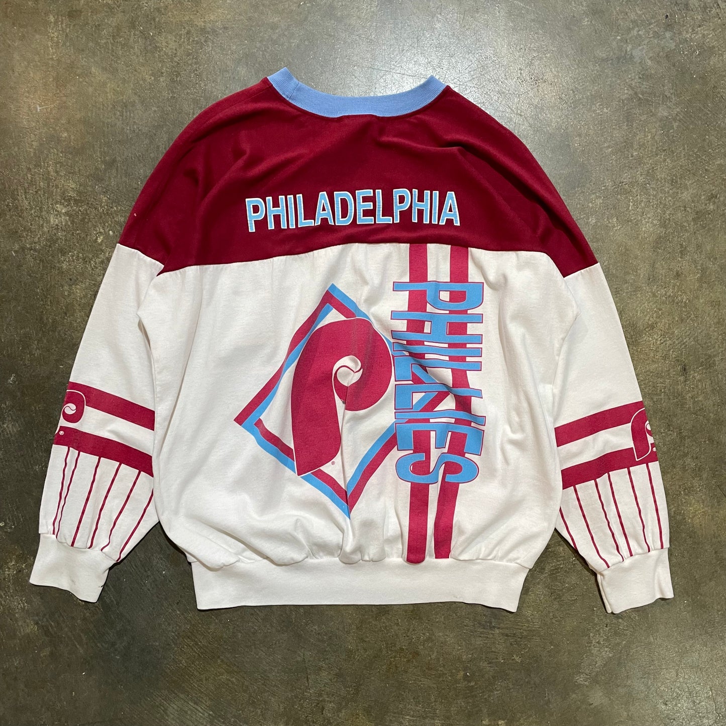 Philadelphia Phillies 1990 Garan Long Sleeve