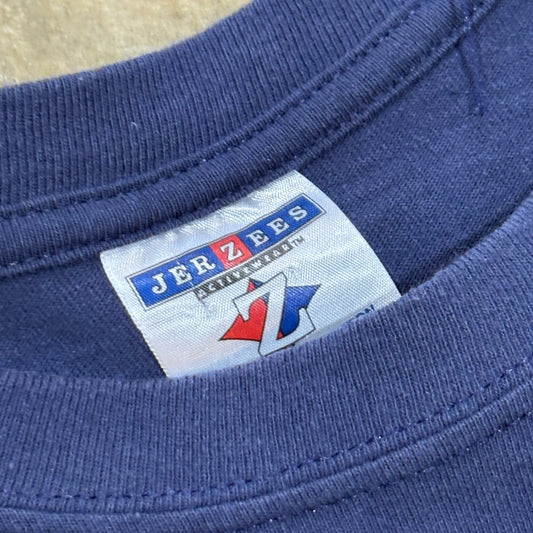 Navy Fuzzy AU Auburn Tee