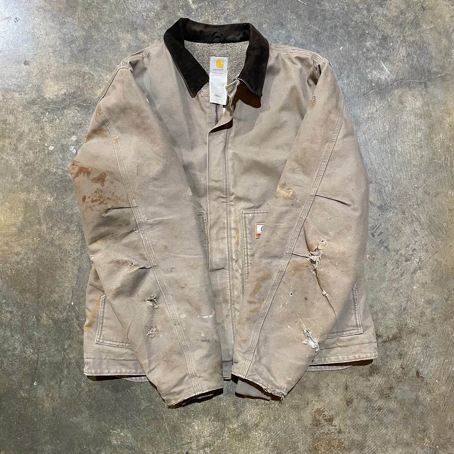 Carhartt J16 MUS Tall Thrashed Work Jacket