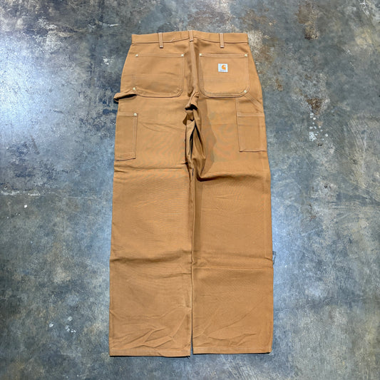 Tan Carhartt Double Knee Pant 0218