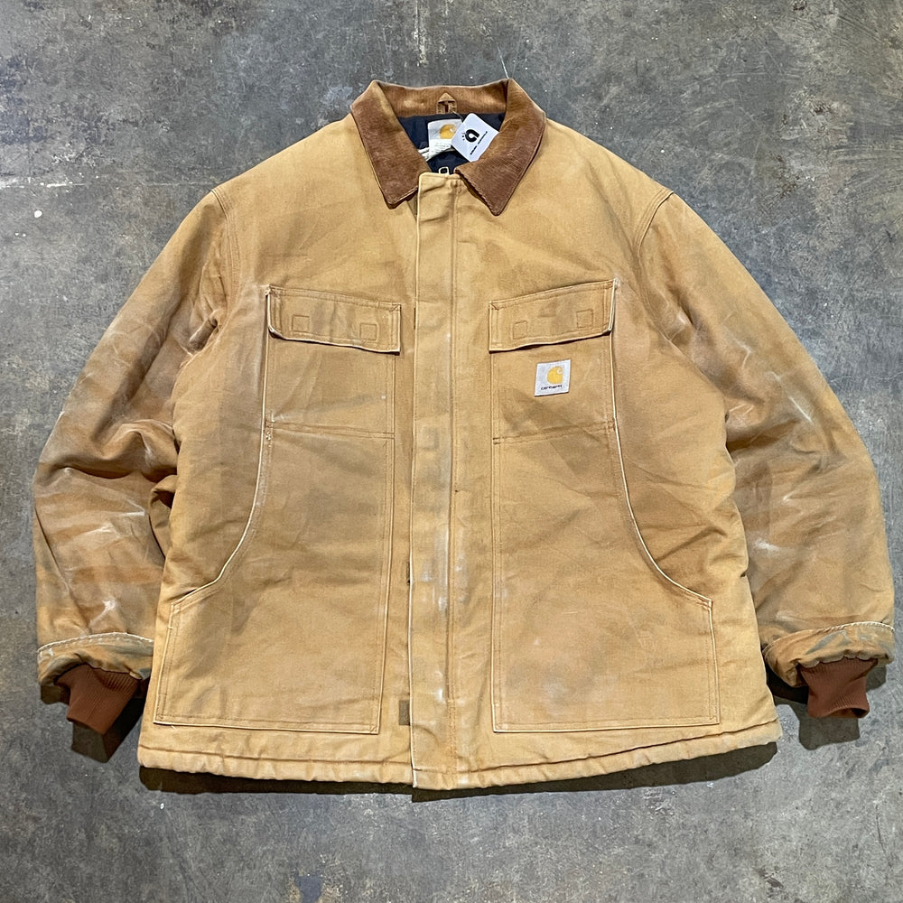 Tan Insulated Carhartt Long Coat14