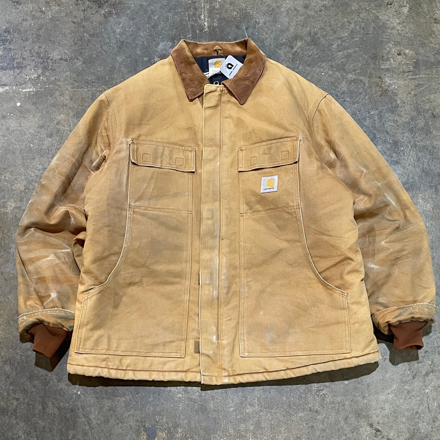 Tan Insulated Carhartt Long Coat14