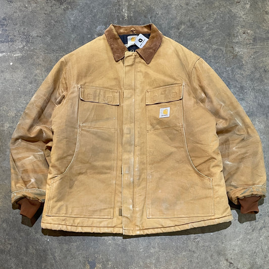 Tan Insulated Carhartt Long Coat14