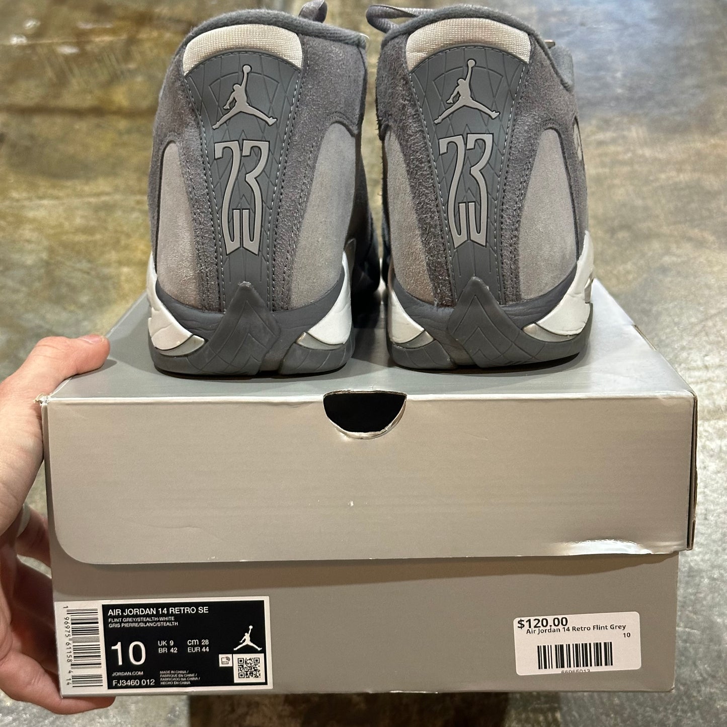 Air Jordan 14 Retro Flint Grey