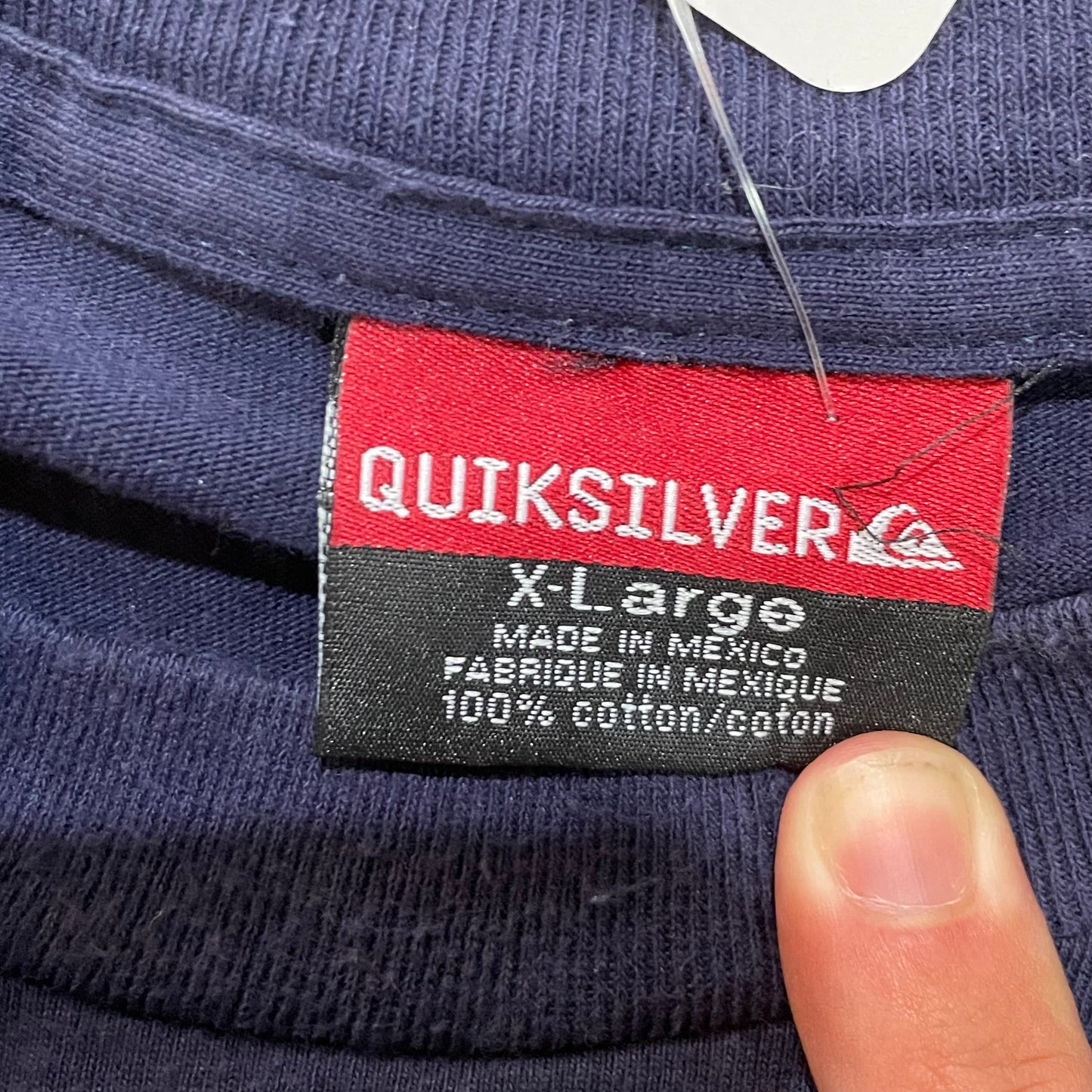Quiksilver Navy Long Sleeve Tee
