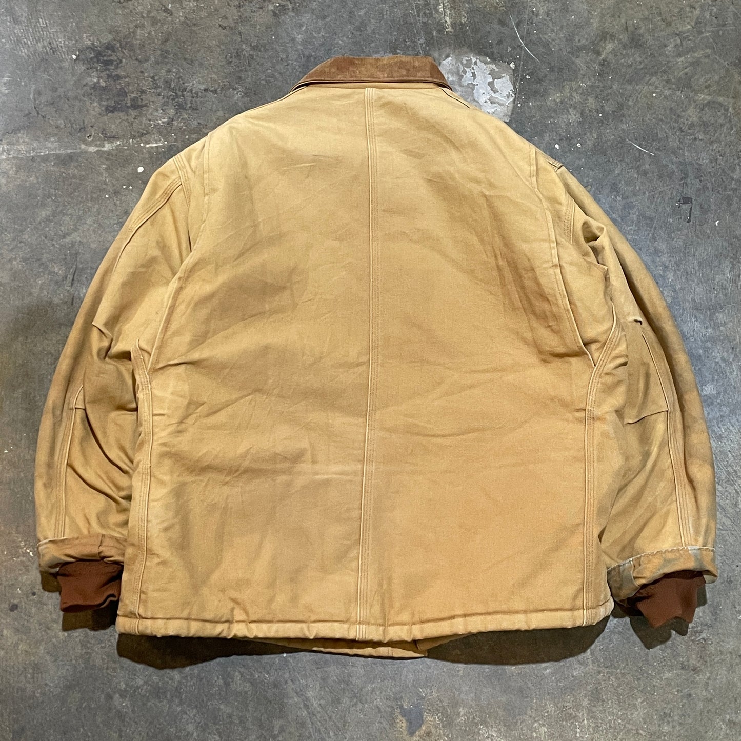 Tan Insulated Carhartt Long Coat14