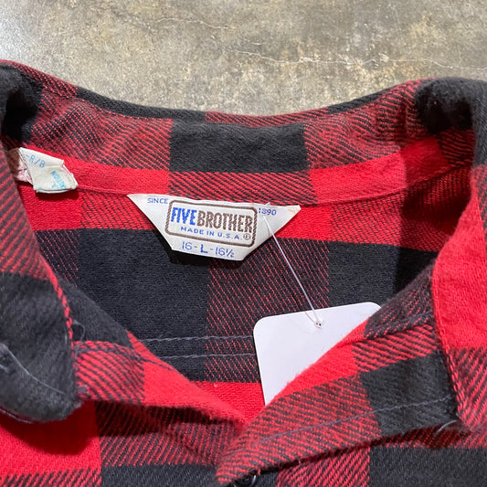 Buffalo Plaid Five Brother Flannel