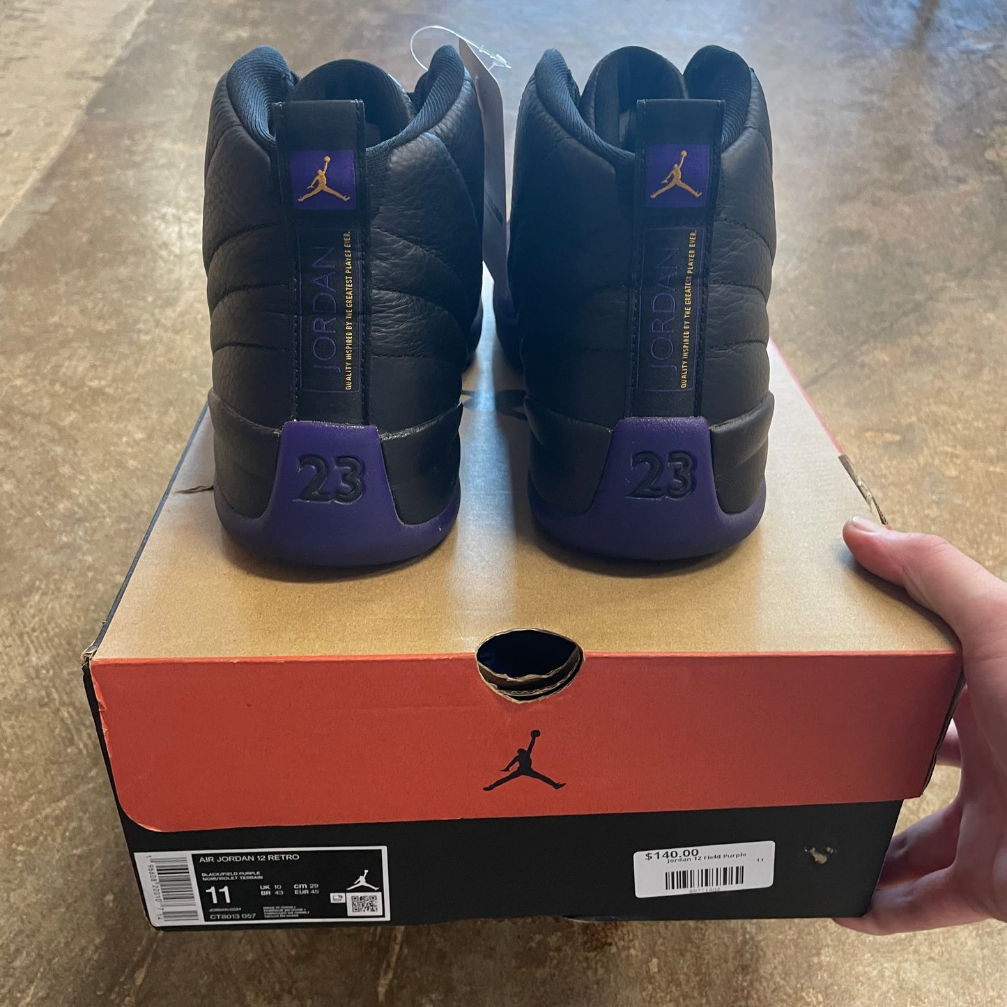 Jordan 12 Field Purple