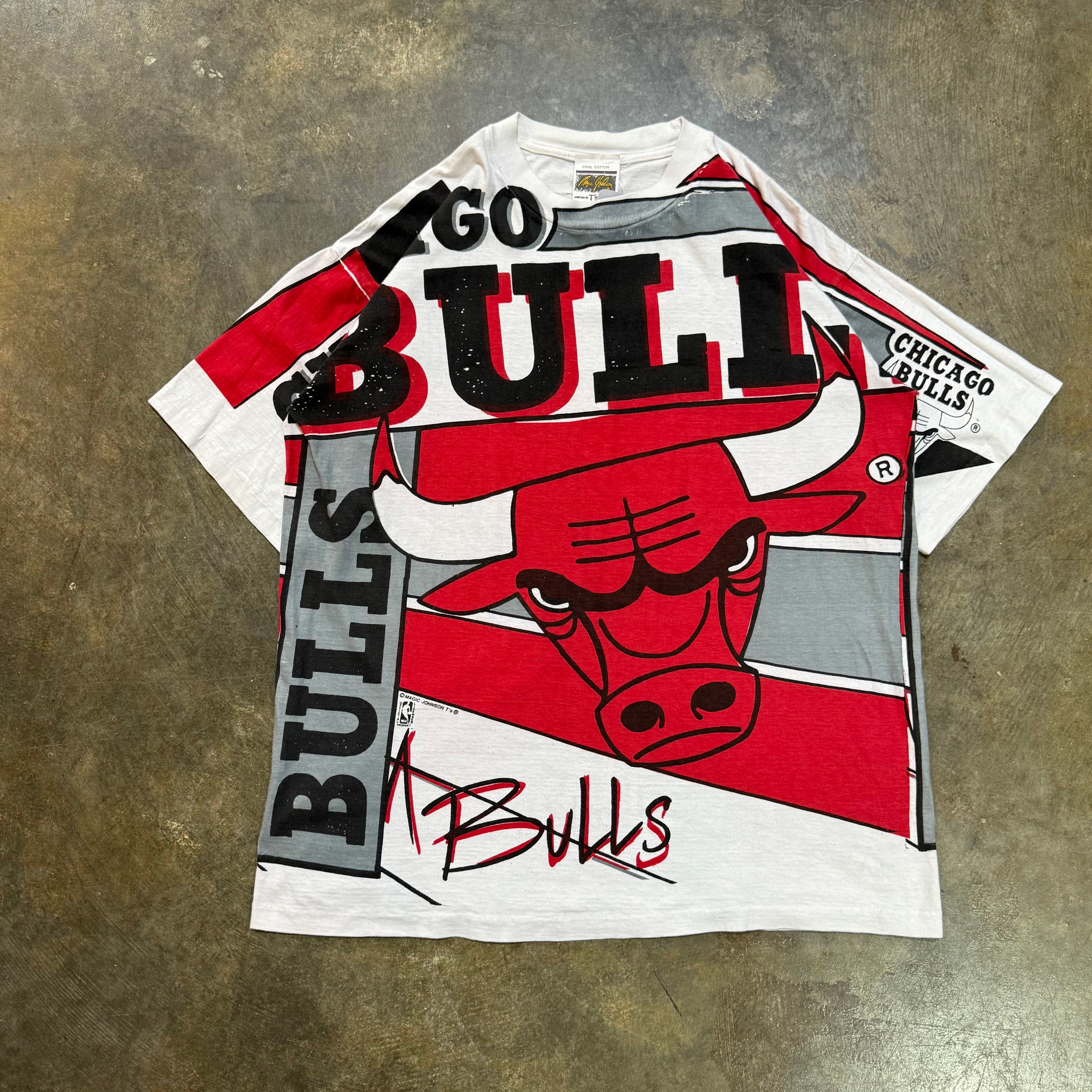 Go Bulls Magic Johnsons AOP Tee