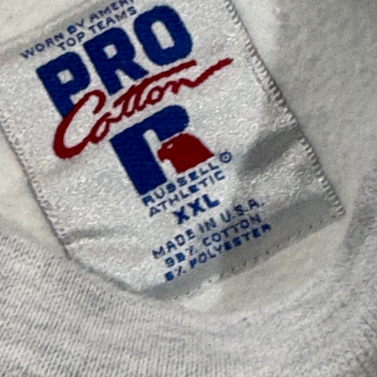 Grey Russell Pro Cotton Crew 1