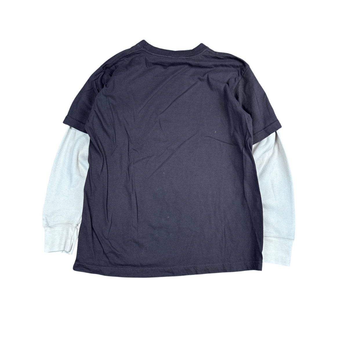 West Coast Choppers Layered Long Sleeve Tee - Brown/Beige (M)