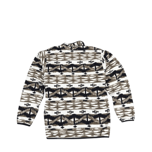 Patagonia Synchilla Fleece Pullover - Tan/Brown Aztec (M)
