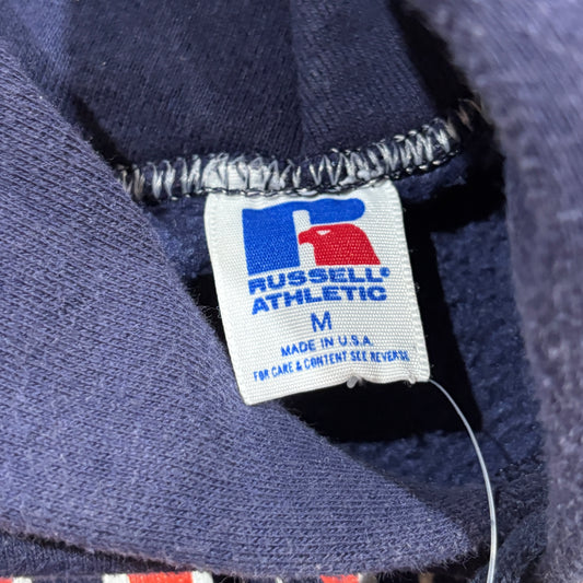 80s Auburn Navy Russell Hoodie